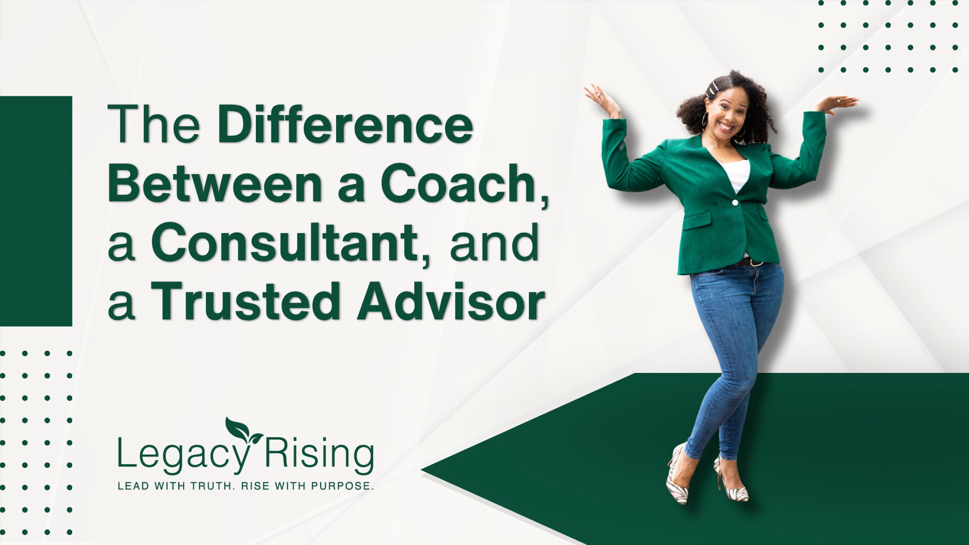 Kelli Williams, leadership coach and strategic consultant at Legacy Rising